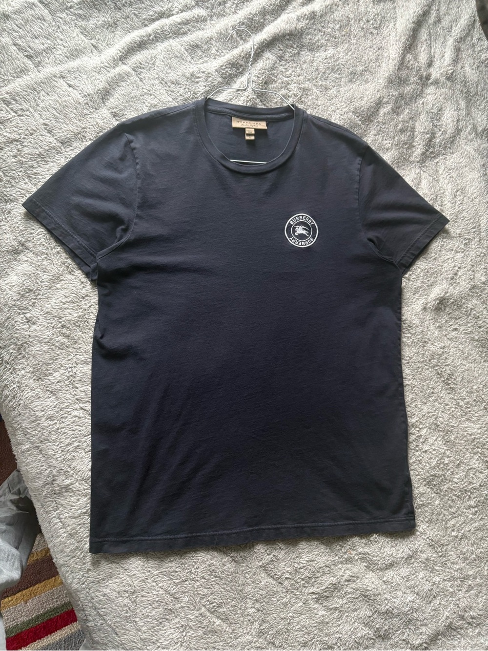 Burberry Embroidered Logo Tee